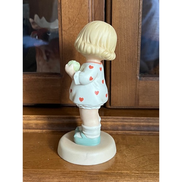 Memories of Yesterday "Will you be Mine?" Girl in Heart Print Dress - Picture 5 of 6